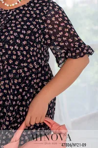 Платье 21-09-Синий Minova