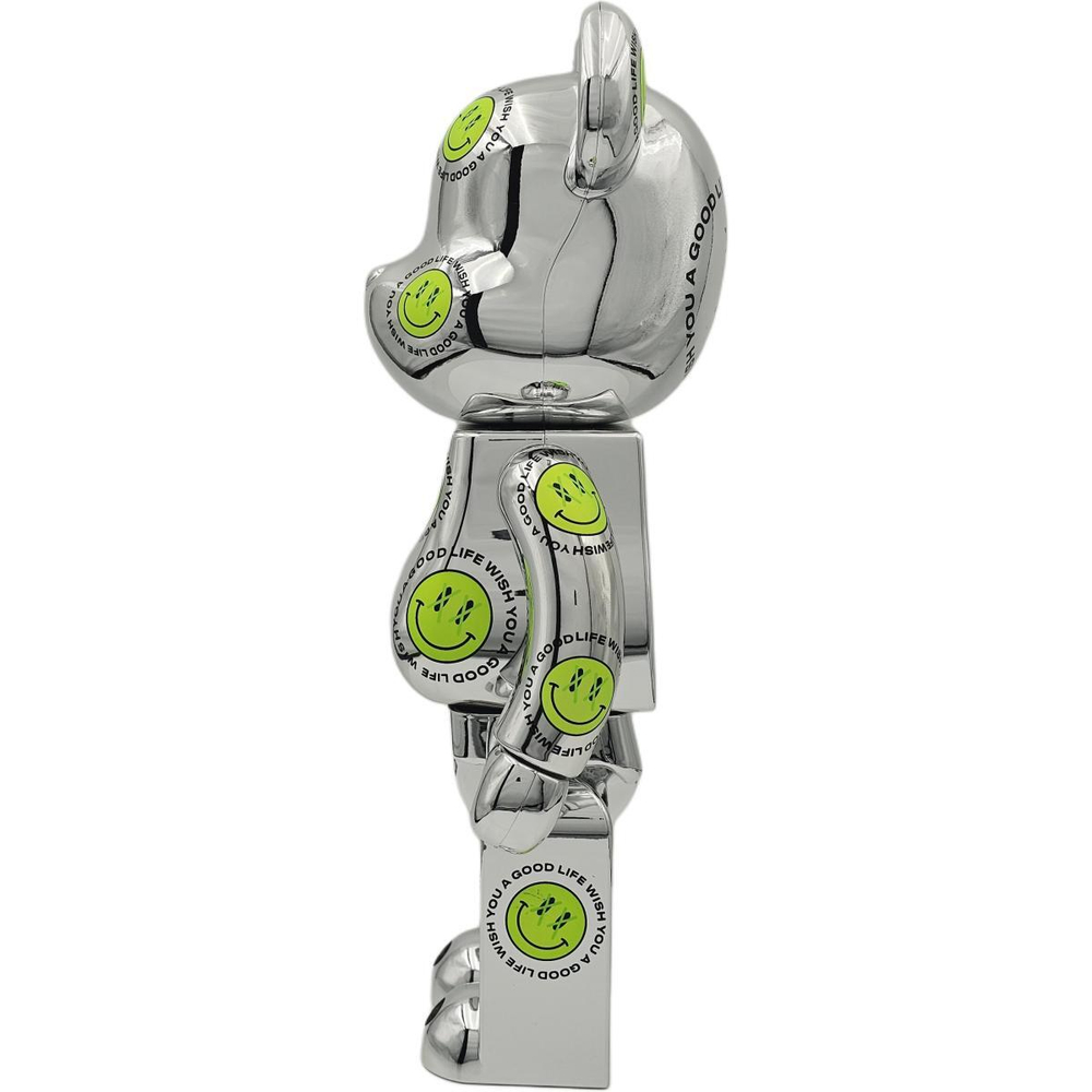 Дизайнерские игрушки BE@RBRICK 1000% WORLD WIDE TOUR 3 WISH YOU A GOOD LIFE NICKTHEREAL, BE@RBRICK-2409-SW0013