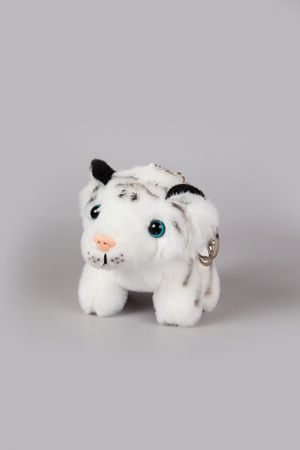 Игрушка Tiger Small плюшевая (брелок), белый
