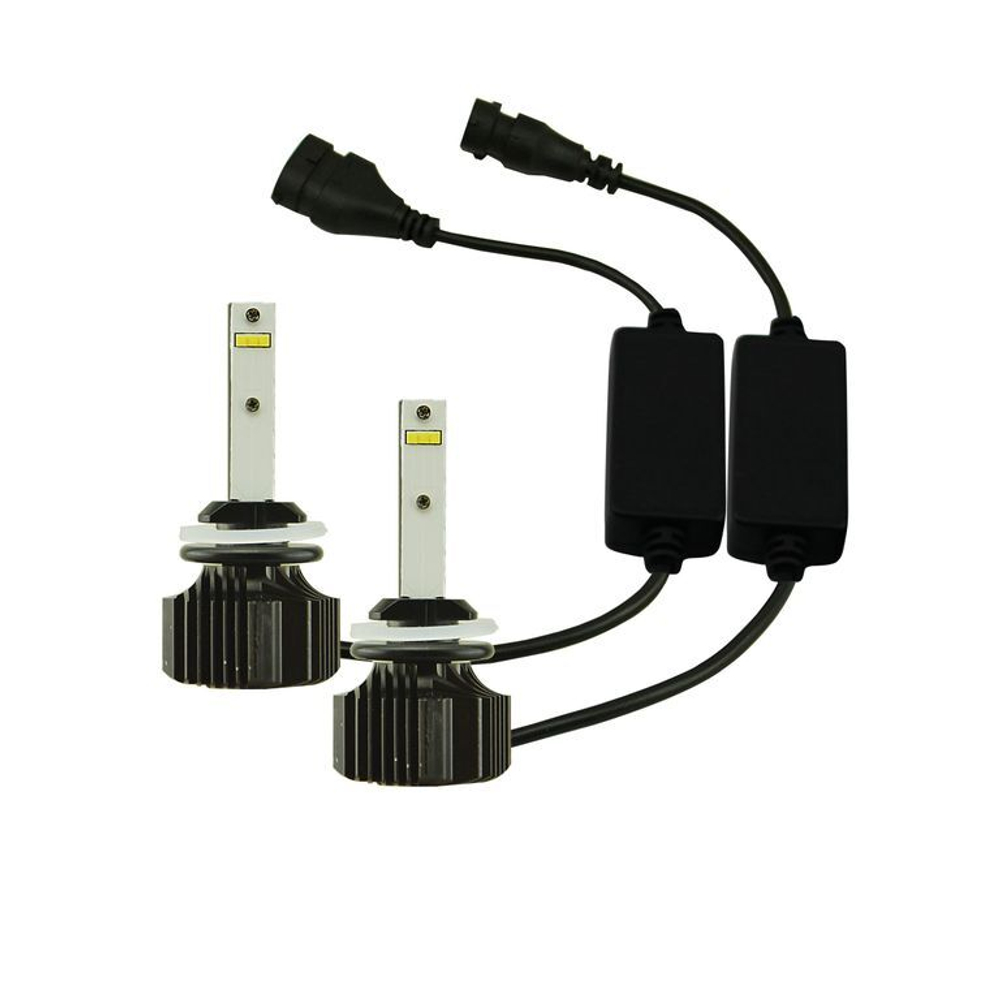 Светодиодные лампы H27 (880/881) Sariti E5 12V, 25W, 6000K, Seoul CSP Y19 (комплект, 2шт)