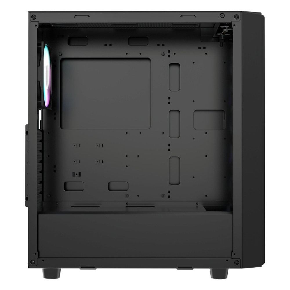 Корпус Ocypus Delta C70 BK ARGB, Midi-Tower, E-ATX, ATX, mATX, mITX, Black, Без БП