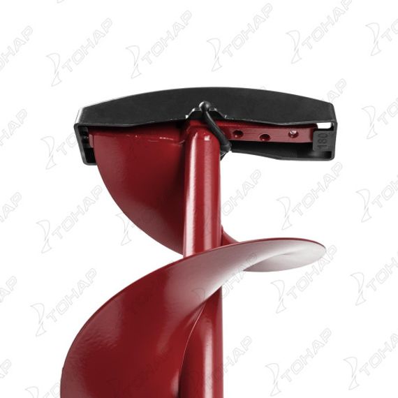 Ледобур BURAN 180R правое вращение, цельнотянутый шнек (LB-180R) Тонар