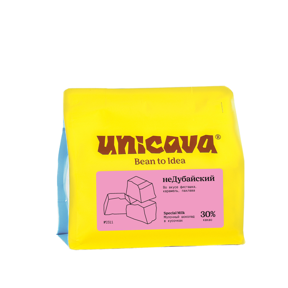 Молочный шоколад "неДубайский" (30 % какао)