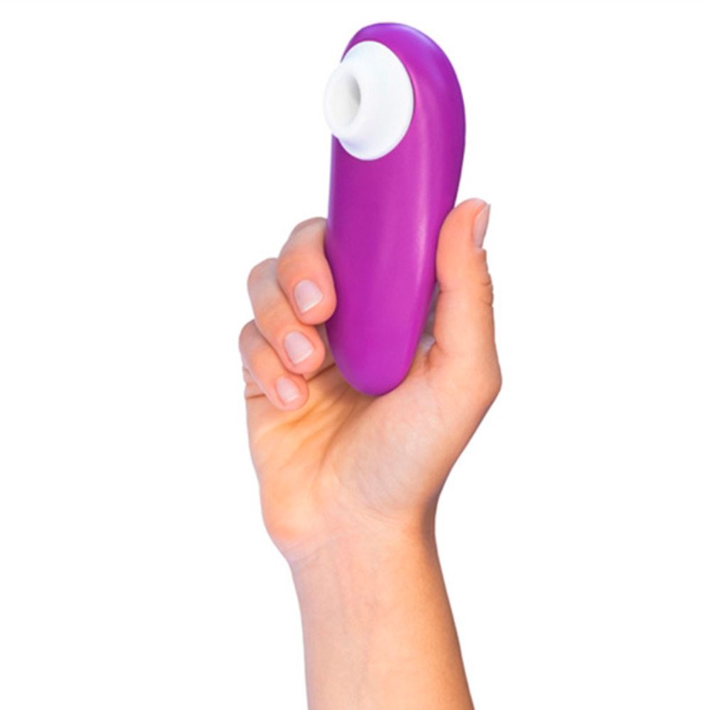 Фиолетовый бесконтактный клиторальный стимулятор 11,7см Womanizer Starlet 3 Violet WZ231SG4