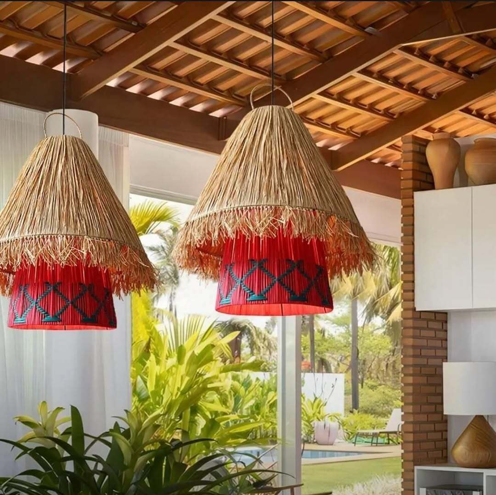 Эта плетёная модель объединяет стиль и уют.