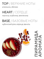 Свеча ароматическая PUMPKIN с ароматом "Тыквенное суфле"