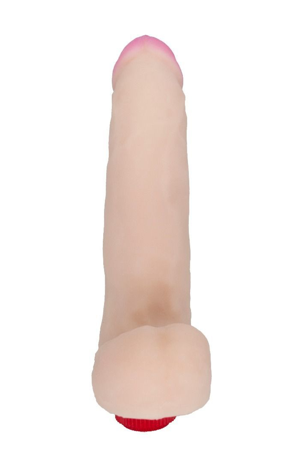 LOVETOY ANDROID IV – реалистичный телесный вибратор с мошонкой, гибкий, 20 см