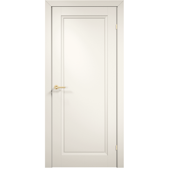 Фото межкомнатной двери эмаль Дверцов Модена 1 цвет белый RAL 9010 глухая