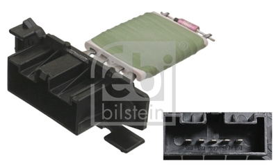 FEBI BILSTEIN - 100043-FEB - Resistor, interior blower