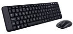 Клавиатура Logitech Wireless Combo MK220 черный