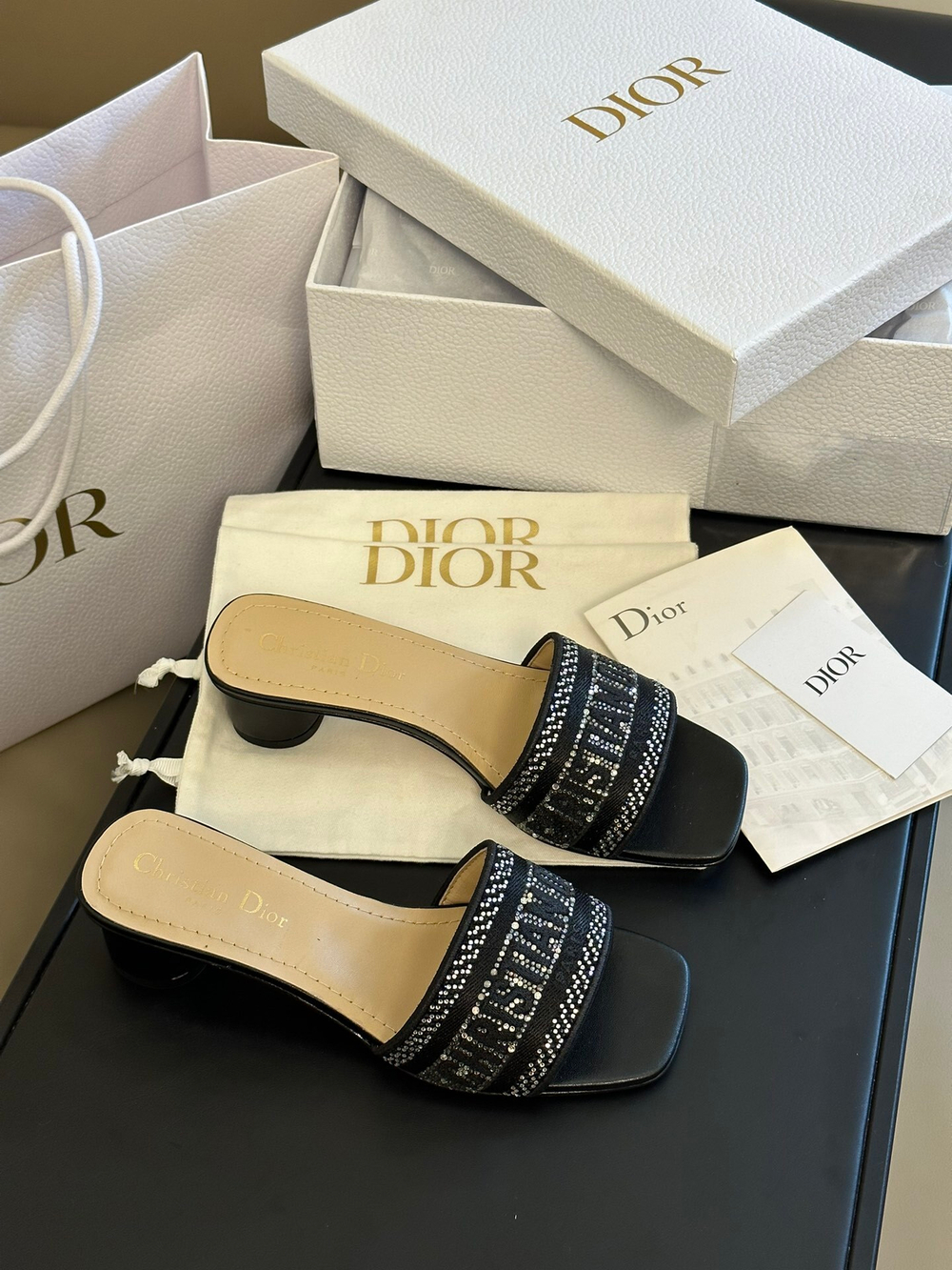 Christian Dior Dway Heeled Slide