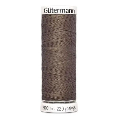Нить Sew-All 200 м, Gutermann, 439 палево-коричневый