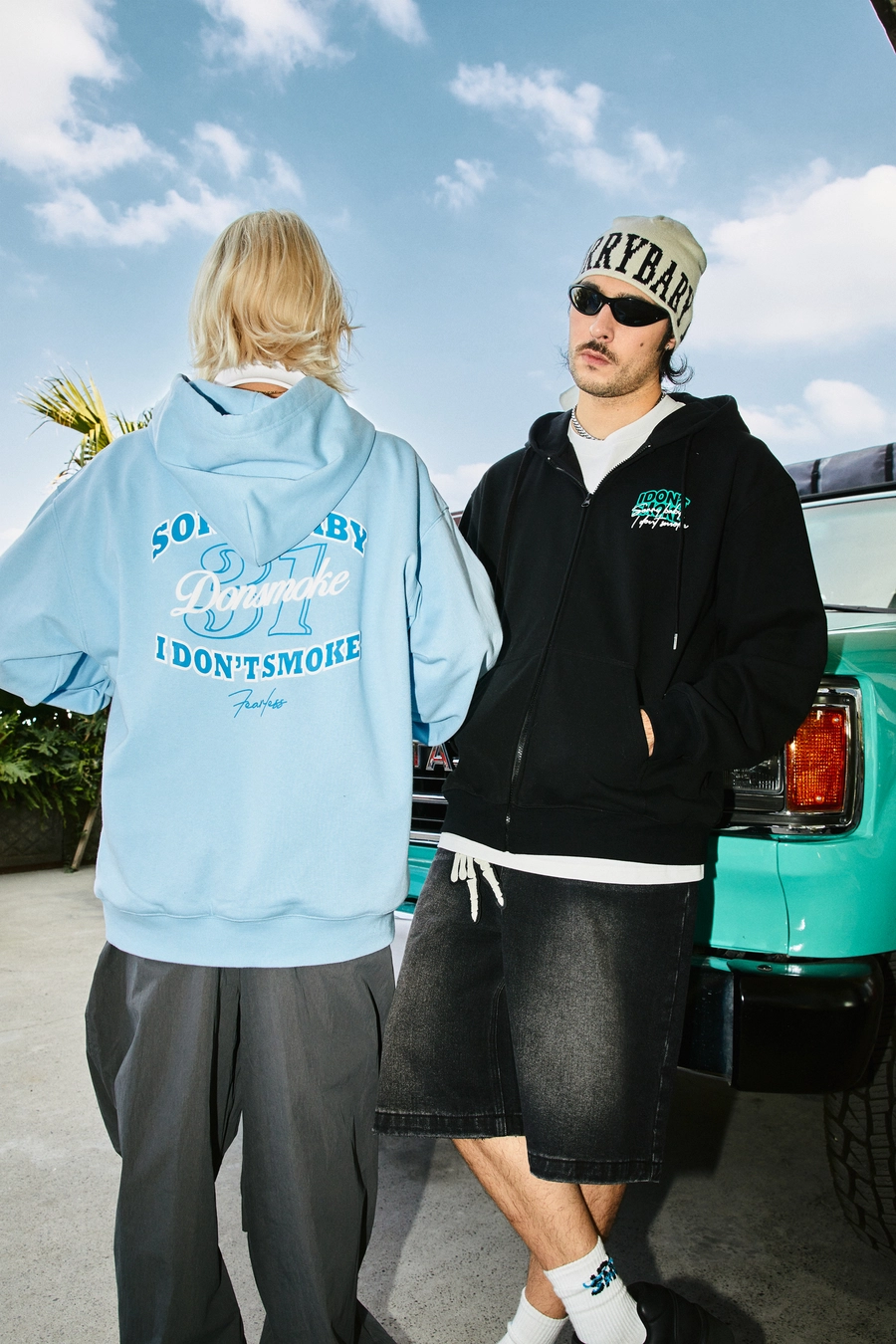 Худи DONSMOKE "Lucky Number" Zip-Hoodie