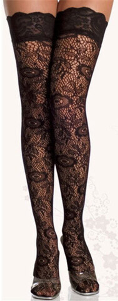 Чулочки из цветочного кружева