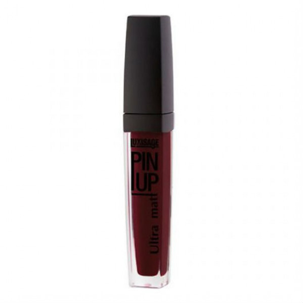 LUXVISAGE Блеск для губ "PIN-UP Ultra Matt" тон 15 Сладкая черешня 5 мл