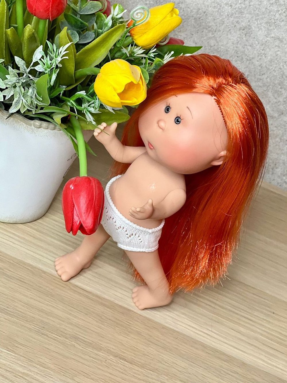 Кукла Nines виниловая 23см Little Mia без одежды (3199W24)