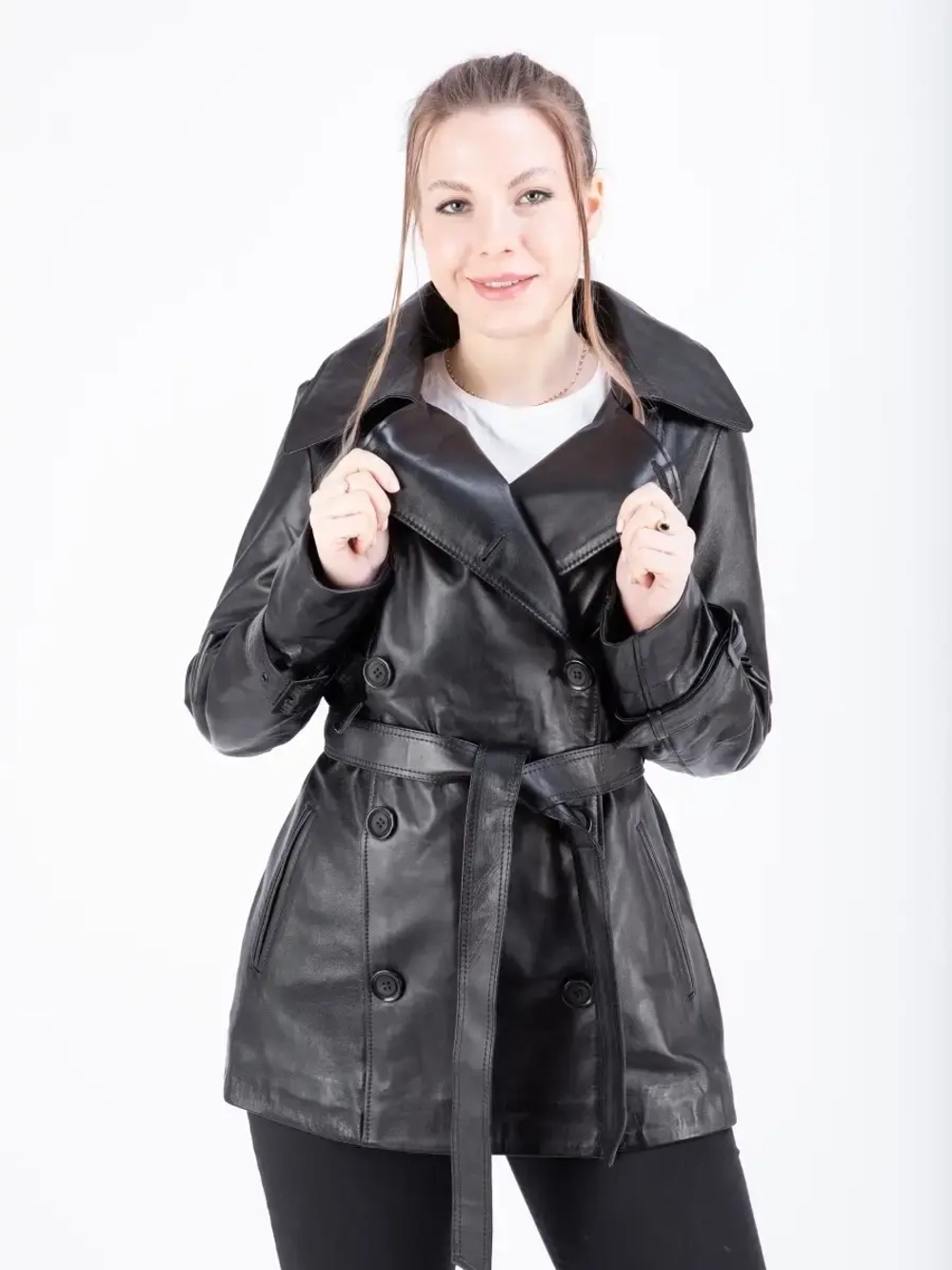 Куртка женская из натуральной кожи