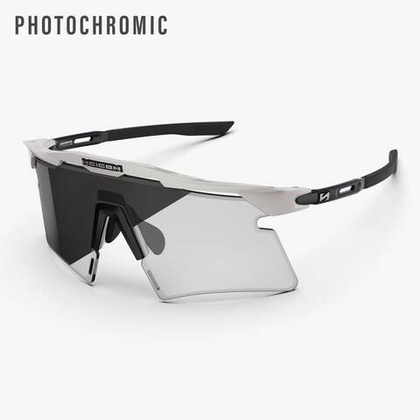 Спортивные очки Scicon Aeroshade 2.0 Titanium Sunglasses White Matt Photochromic Grey