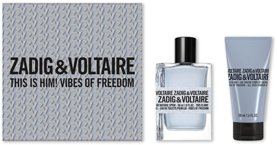 Zadig & Voltaire THIS IS HIM! Vibes of Freedom подарочный набор для мужчин