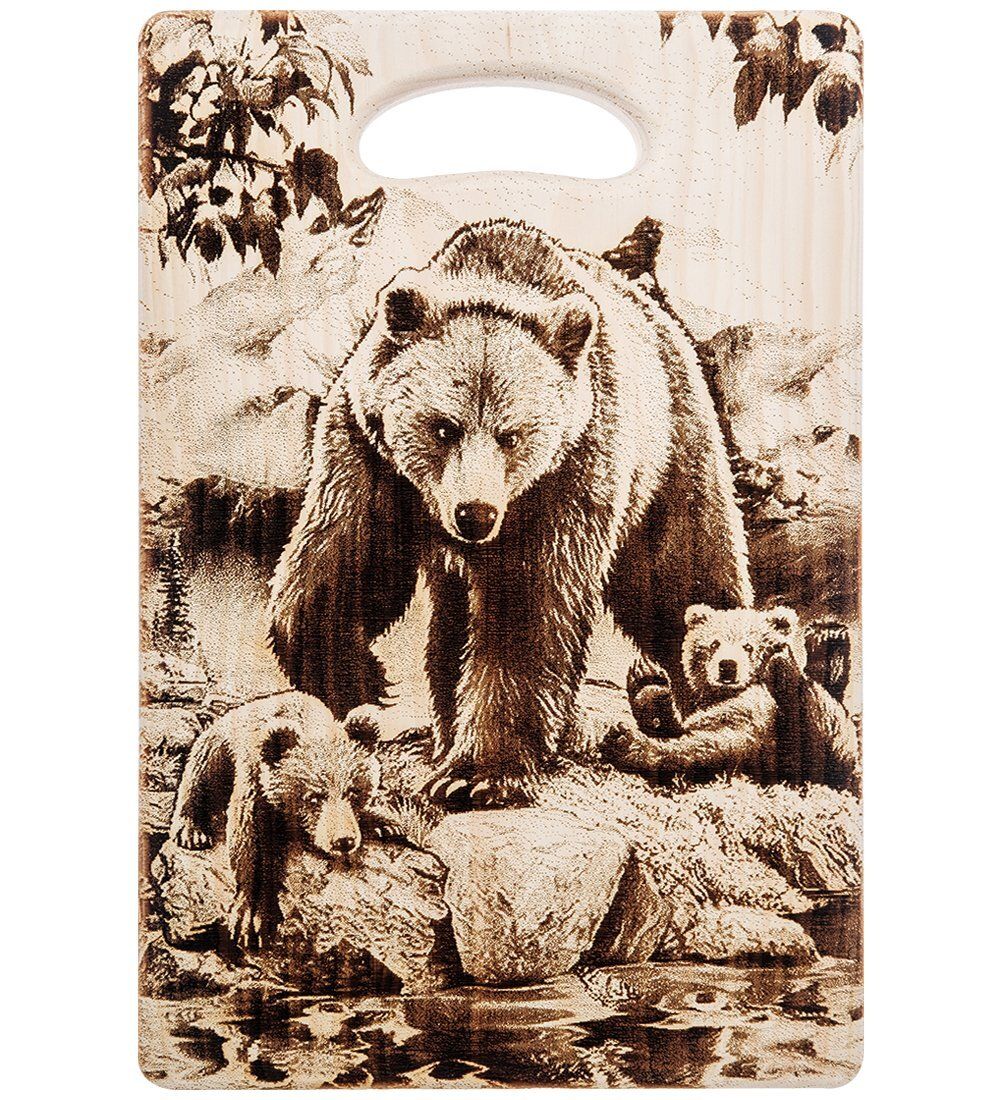 GAEM Home КД-01/007 Доска разделочная большая «Медведь»