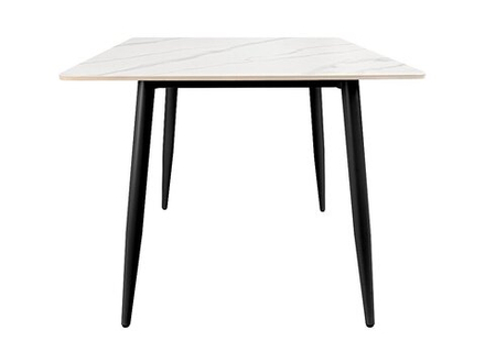 Стол Uni-Form-S.2B SBlack/White Matt Marble 727*800*800