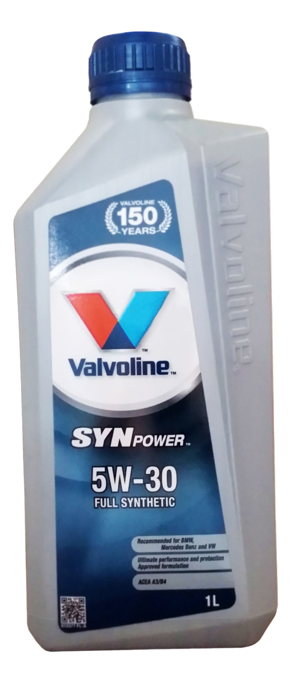 Масло моторное синтетическое  Valvoline SynPower   5W30  1л