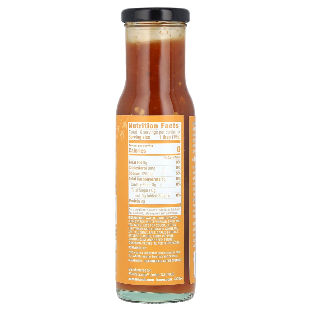 KA-ME, Zero Calorie, сладкий соус чили и маринад, 237 мл (8 жидк. унц.)