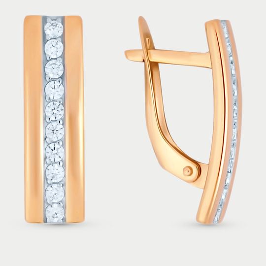 Серьги золотые