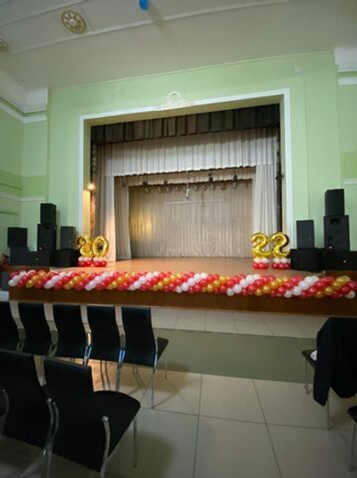 Оформление актового зала на выпускной 2