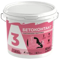 A3  БЕТОКОНТАКТ сцепляющая грунтовка 12кг (ИжСинтез)