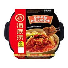 Саморазогревающаяся лапша Haidilao Hi Hot Pot с говядиной и томатом, 435г,2 шт