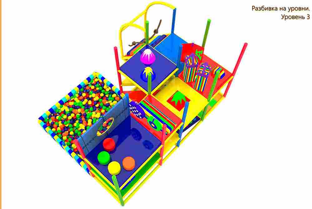 Детский игровой лабиринт «Морское приключение»