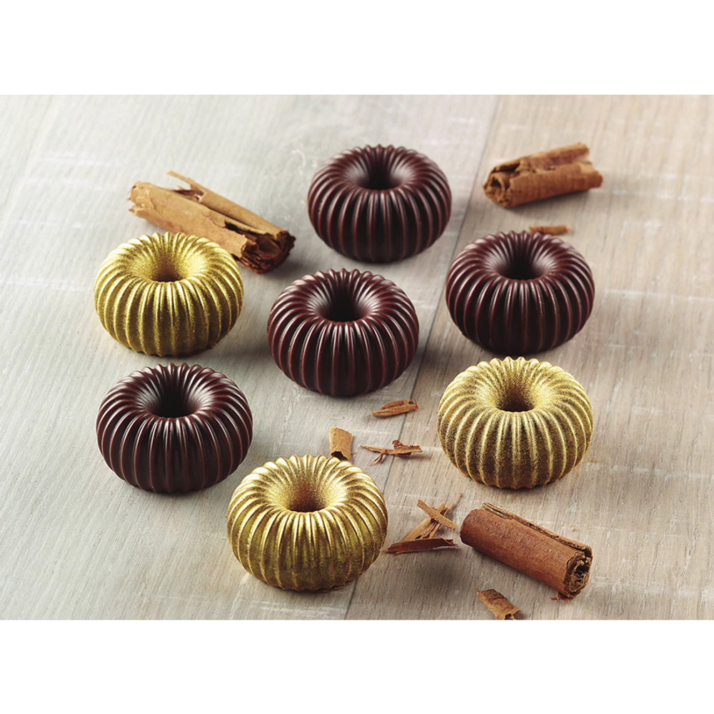 Форма силиконовая для приготовления конфет choco crown, 11х24 см