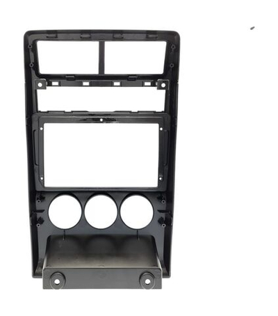 9" рамка Lada Priora 2 2013-2018, черная MFB дисплей