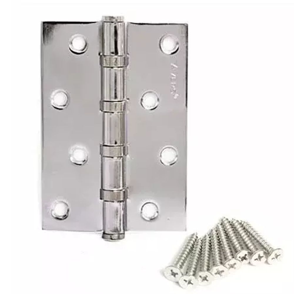 Петля УНИВЕРСАЛЬНАЯ AVERS 100*70*2.5-B4-CR (хром) АВЕРС(12/96) (00003286)