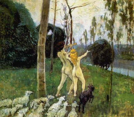 Борисов-Мусатов Виктор Элпидифорович (1870-1905) - эротическое искусство русского художника