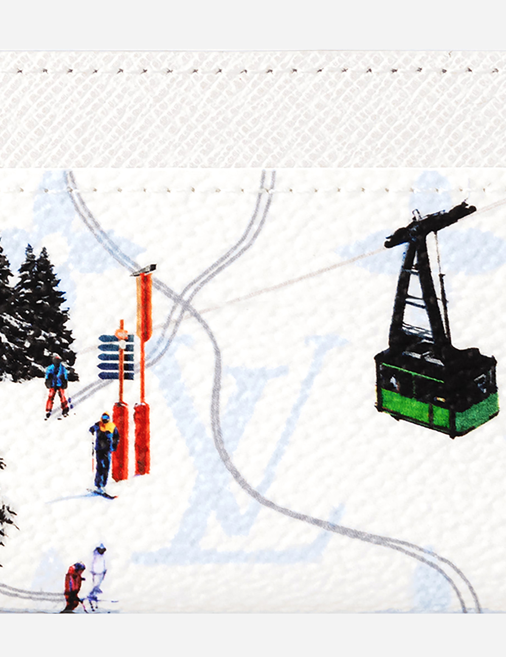 Кардхолдер Louis Vuitton Ski White