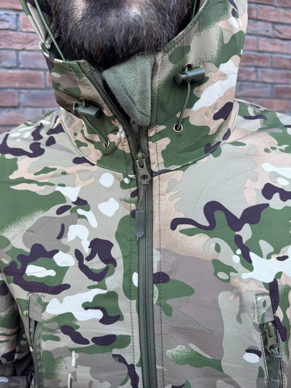 Тактический демисезонный костюм / softshell / мультикам