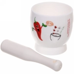 Ступка пластиковая с пестиком для измельчения продуктов