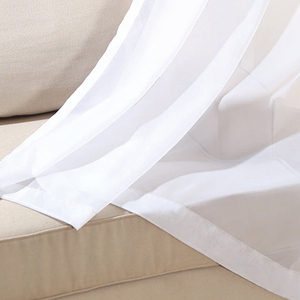 Подшив портьер