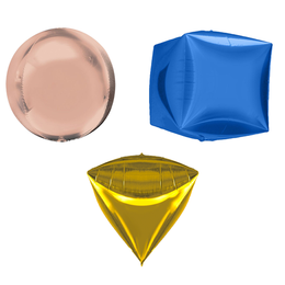 3D шары (сфера, куб, аллмаз)