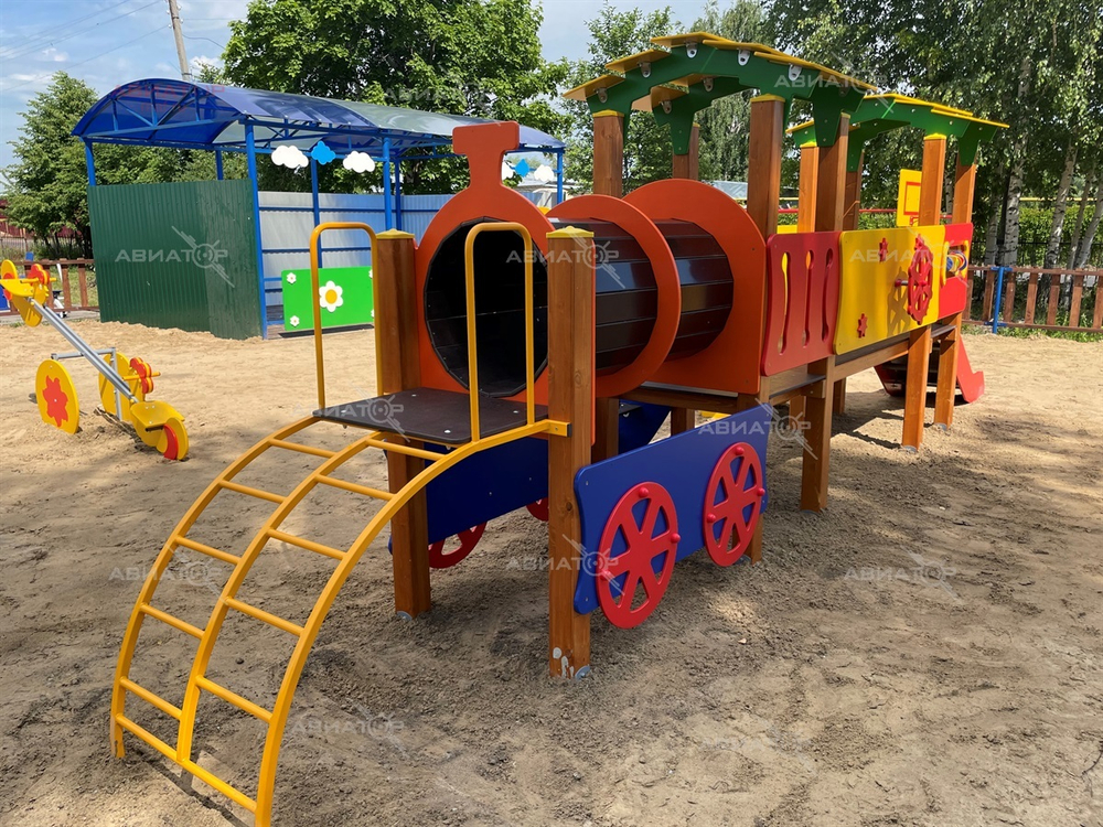 Детский игровой комплекс «Паровоз»