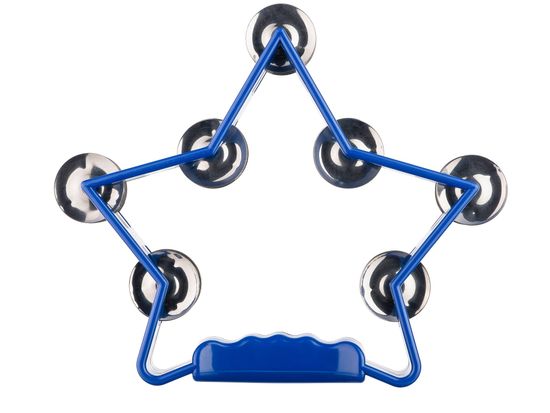 ATB004 Тамбурин "Звезда", 14 пар бубунцов, Alice