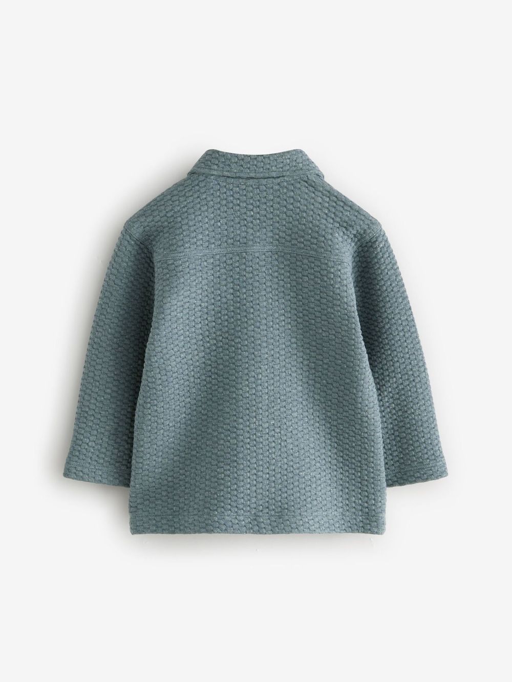 Рубашка на молнии для мальчика Next B92-095, Серый