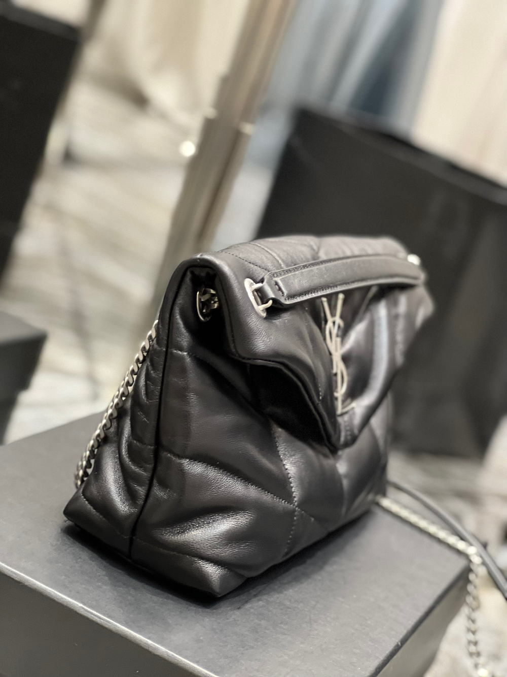 Saint Laurent Loulou Puffer Bag 29 cm