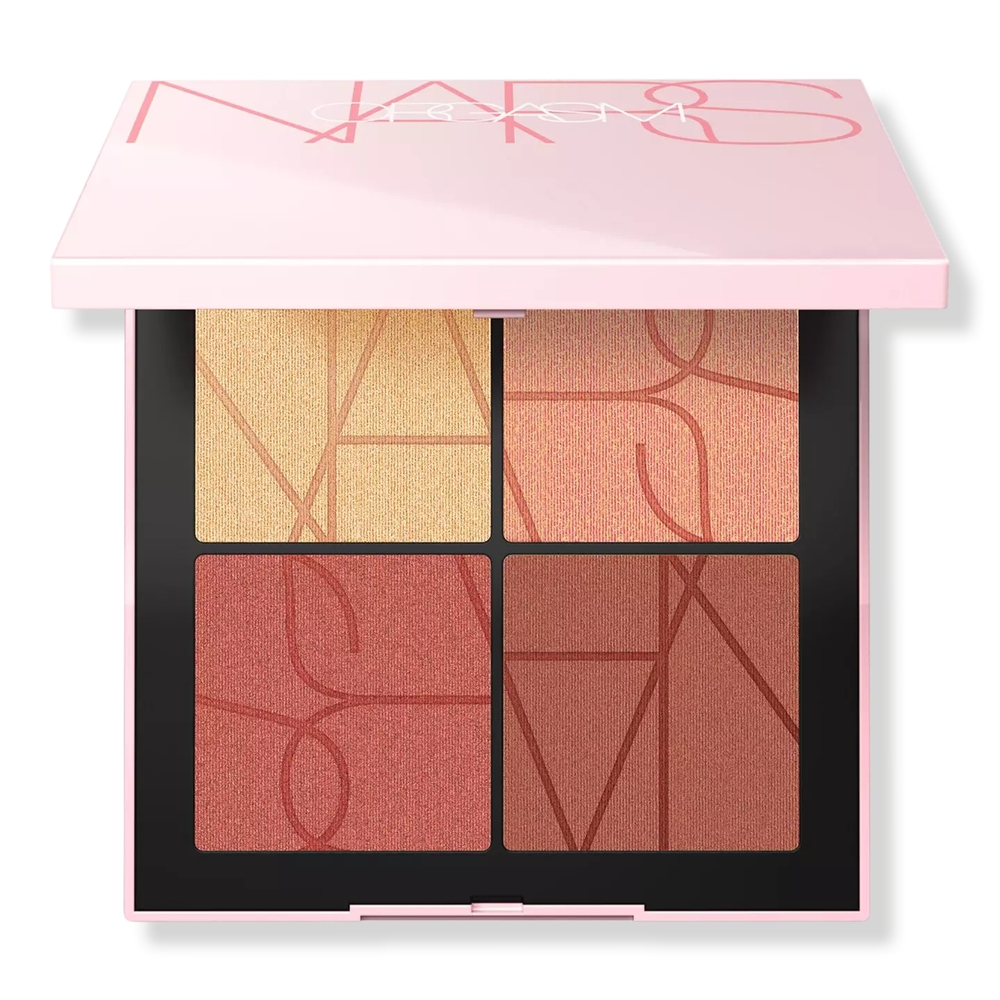Nars ORGASM four play blush quad Палетка для лица