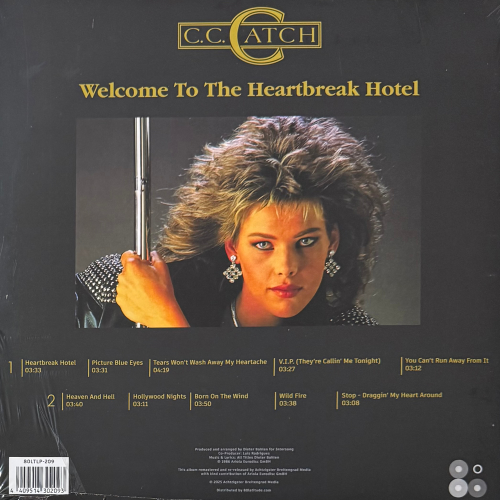Виниловая пластинка C.C. Catch – Welcome To The Heartbreak Hotel LP