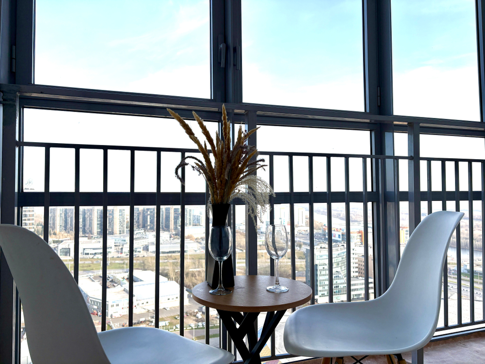 Квартира с панорамным видом на город