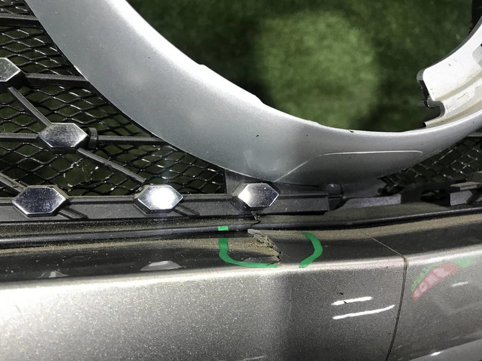 Бампер передний Mercedes GLC X253 (19-22) AMG 43