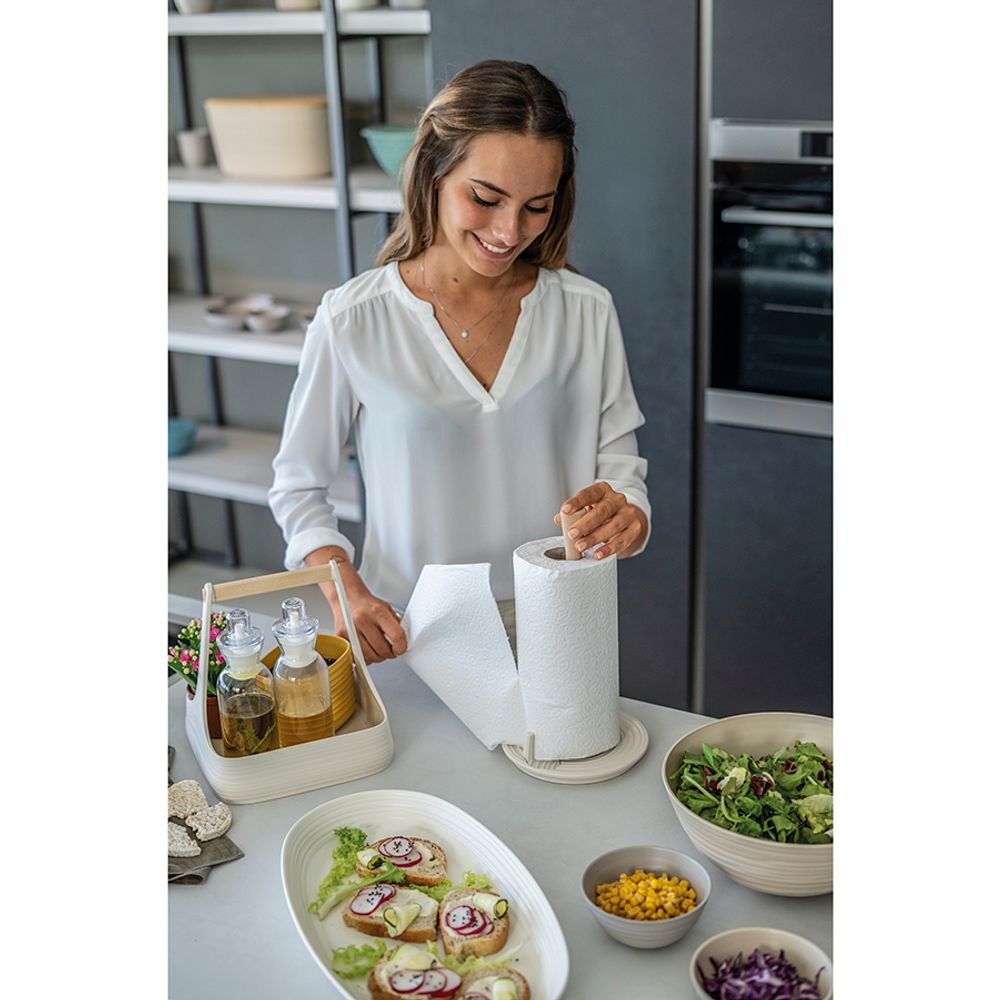 Органайзер настольный Tierra, молочно-белый